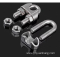 Stainless Steel Wire Rope Cable Clip Clamping Ring